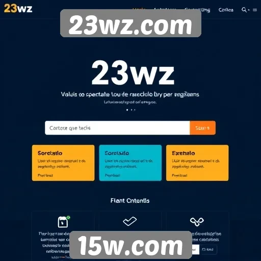 Novas funcionalidades do site 23wz.com em análise